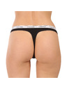 Calvin Klein Sada pěti - dámská tanga Calvin Klein černá