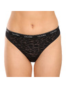 Calvin Klein Sada tří - dámské kalhotky Calvin Klein černé