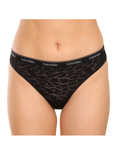 Calvin Klein Sada tří - dámské kalhotky Calvin Klein černé
