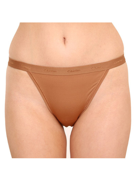 Calvin Klein Dámské kalhotky Calvin Klein hnědé