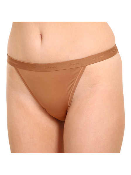 Calvin Klein Dámské kalhotky Calvin Klein hnědé