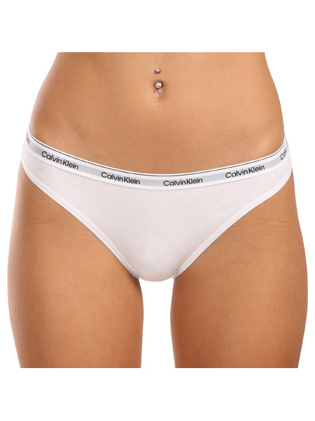 Calvin Klein Sada tří - dámské kalhotky Calvin Klein bílé