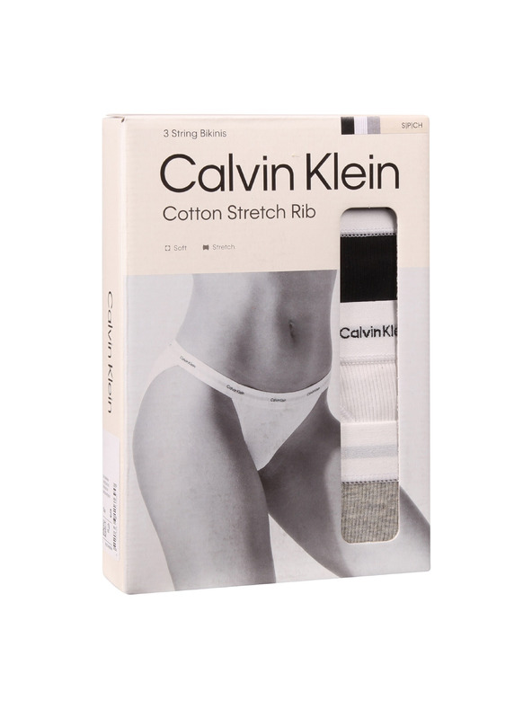 Calvin Klein Sada tří - dámské kalhotky Calvin Klein vícebarevné