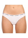 Calvin Klein Sada tří - dámská tanga Calvin Klein bílá