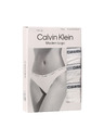Calvin Klein Sada tří - dámská tanga Calvin Klein bílá