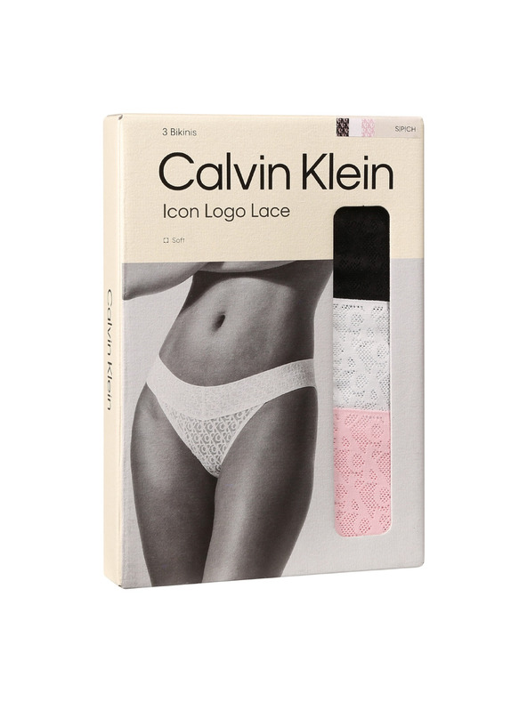 Calvin Klein Sada tří - dámské kalhotky Calvin Klein vícebarevné