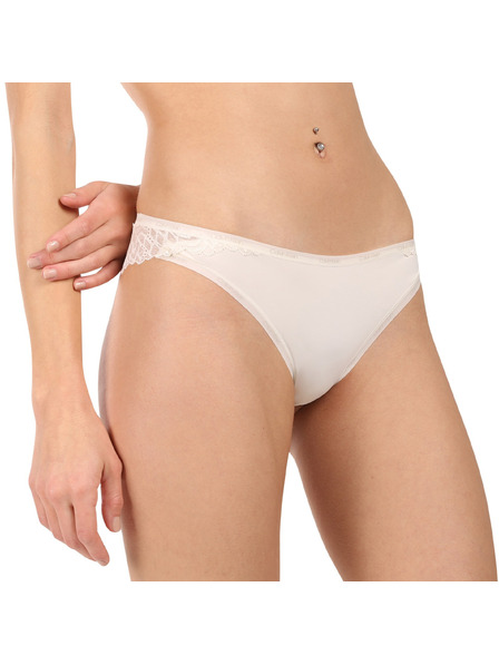 Calvin Klein Dámské kalhotky brazilky Calvin Klein bílé