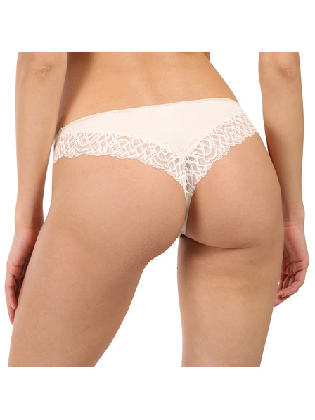 Calvin Klein Dámské kalhotky brazilky Calvin Klein bílé