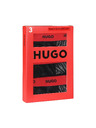 HUGO Sada tří - dámské kalhotky HUGO vícebarevné