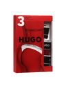 HUGO Sada tří - dámská tanga HUGO vícebarevná
