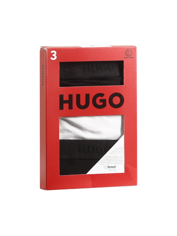 HUGO Sada tří - dámská tanga HUGO vícebarevná