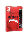 HUGO Sada tří - dámská tanga HUGO vícebarevná