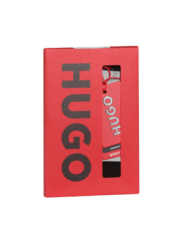 HUGO Sada tří - dámská tanga HUGO černá