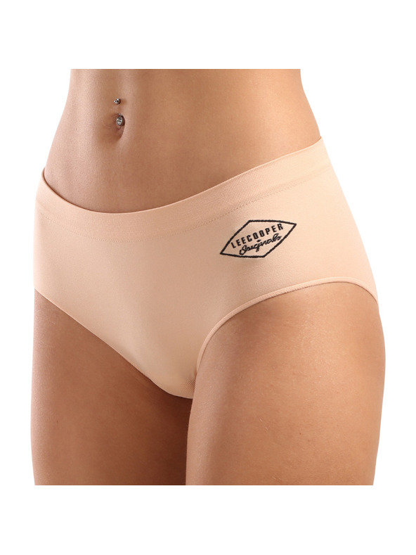 Lee Cooper Sada tří - dámské kalhotky Lee Cooper béžové