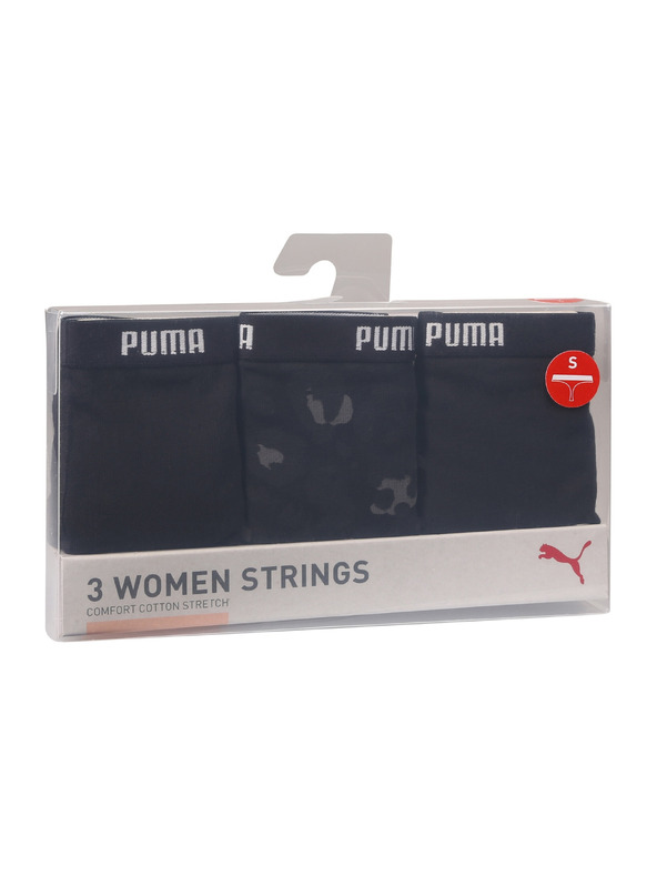 Puma Sada tří - dámská tanga Puma vícebarevná