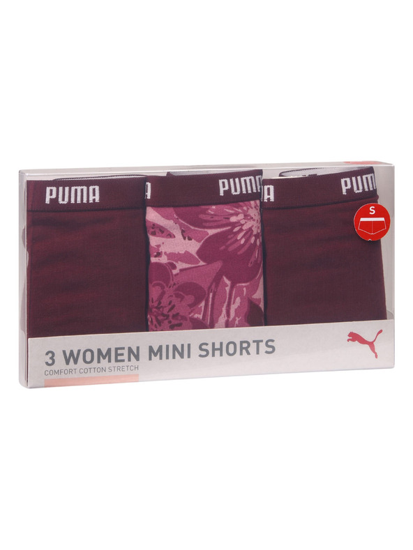 Puma Sada tří - dámské kalhotky Puma vícebarevné