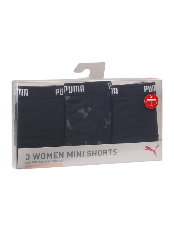Puma Sada tří - dámské kalhotky Puma vícebarevné