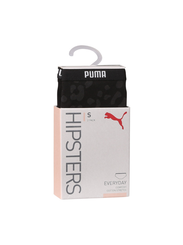 Puma Sada dvou - dámské kalhotky Puma černé