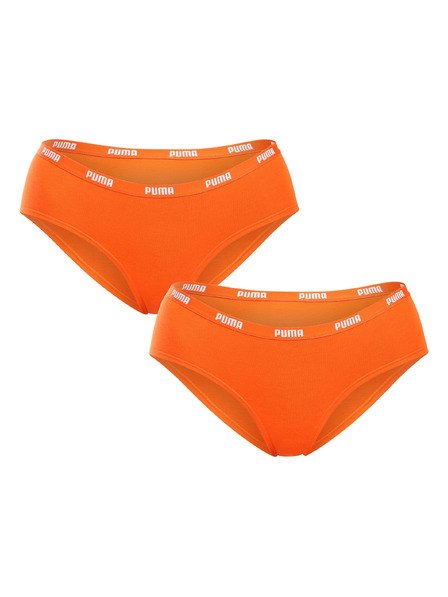 Puma Sada dvou - dámské kalhotky Puma oranžové