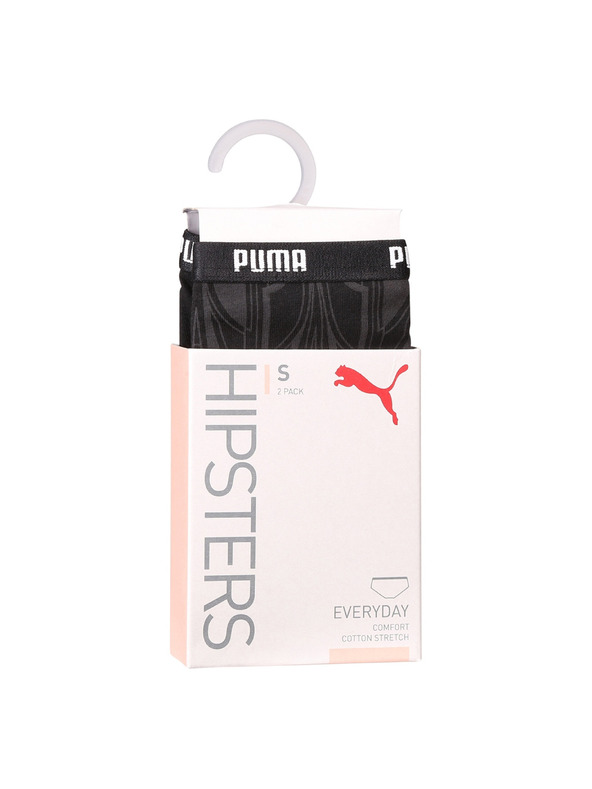 Puma Sada dvou - dámské kalhotky Puma černé