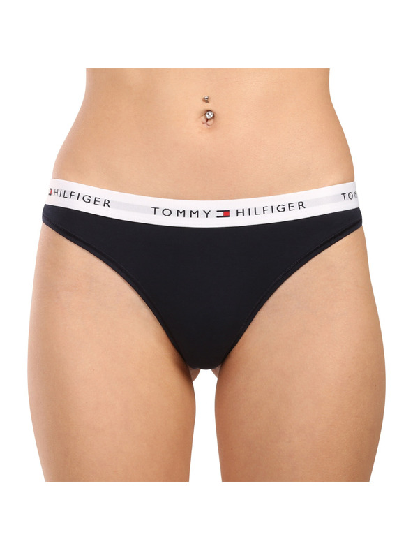 Tommy Hilfiger Dámská tanga Tommy Hilfiger modrá