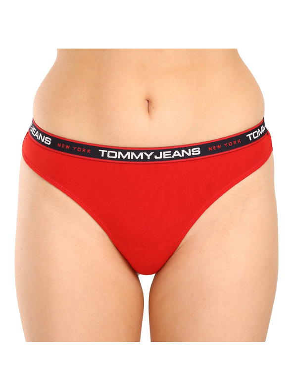Tommy Hilfiger Sada tří - dámská tanga Tommy Hilfiger vícebarevná