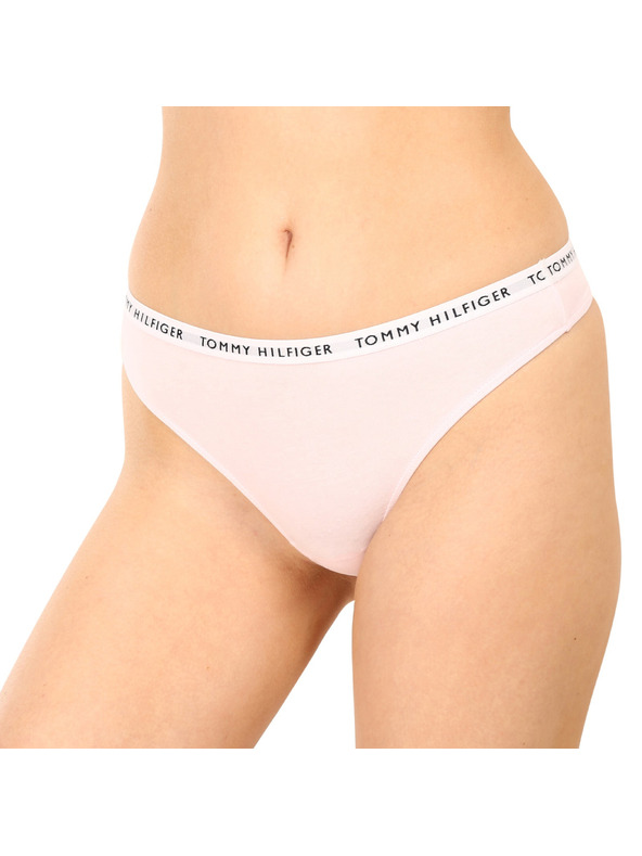 Tommy Hilfiger Sada tří - dámská tanga Tommy Hilfiger vícebarevná
