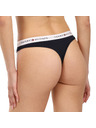 Tommy Hilfiger Sada tří - dámská tanga Tommy Hilfiger černá