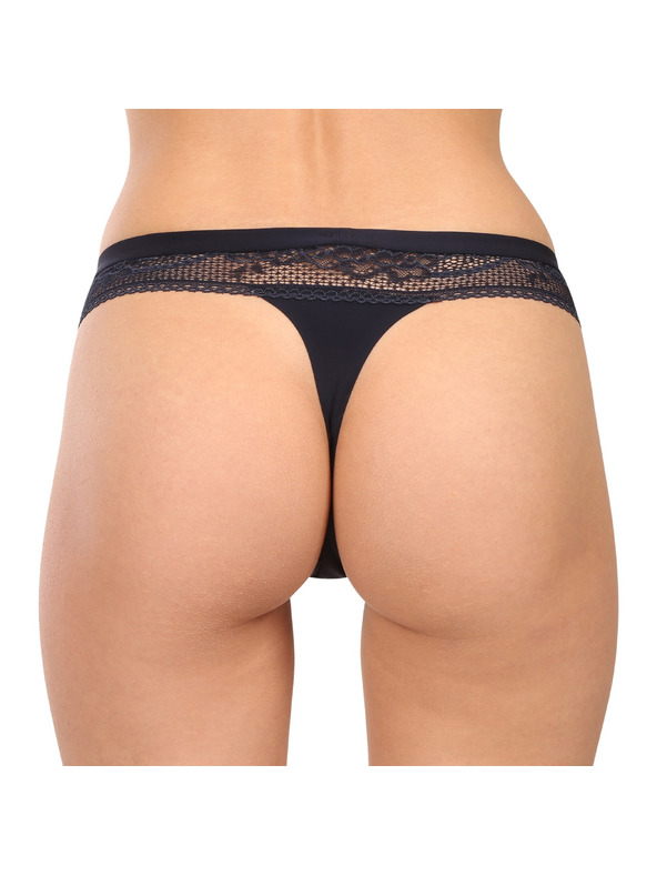 Tommy Hilfiger Dámská tanga Tommy Hilfiger modrá