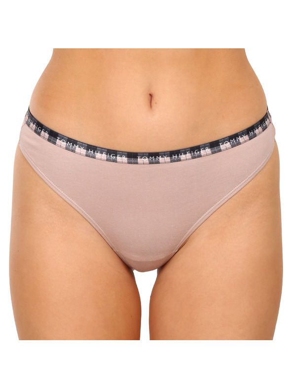Tommy Hilfiger Sada tří - dámská tanga Tommy Hilfiger vícebarevná