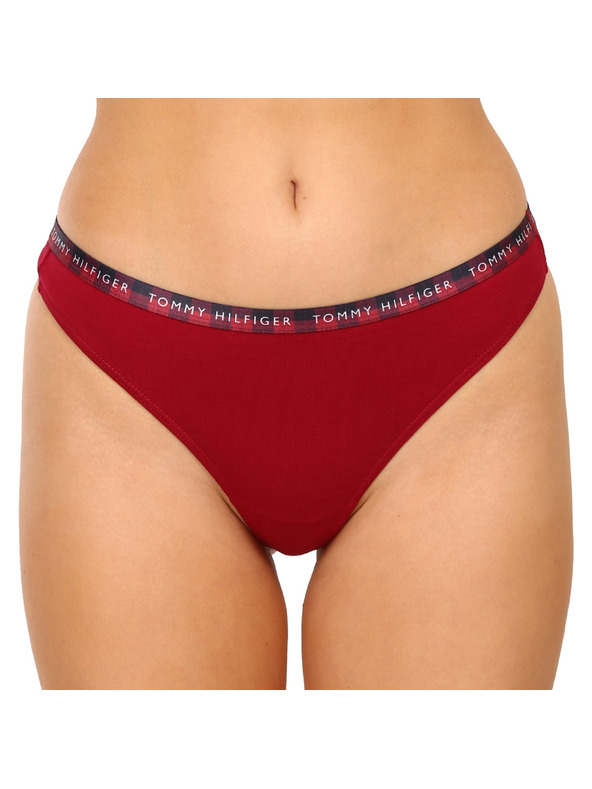 Tommy Hilfiger Sada tří - dámská tanga Tommy Hilfiger vícebarevná