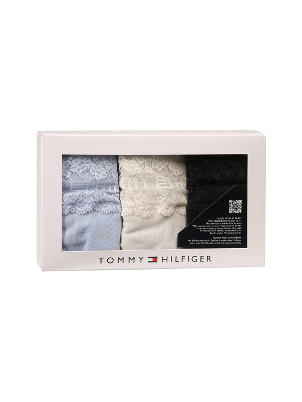 Tommy Hilfiger Sada tří - dámská tanga Tommy Hilfiger vícebarevná