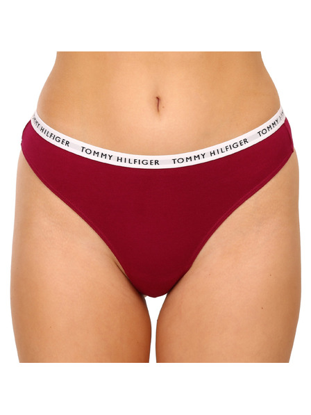 Tommy Hilfiger Sada tří - dámská tanga Tommy Hilfiger vícebarevná