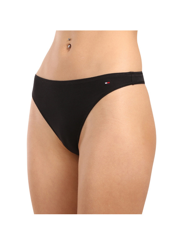Tommy Hilfiger Sada tří - dámská tanga Tommy Hilfiger černá