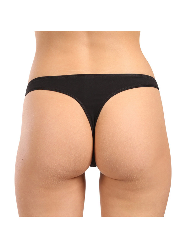 Tommy Hilfiger Sada tří - dámská tanga Tommy Hilfiger černá