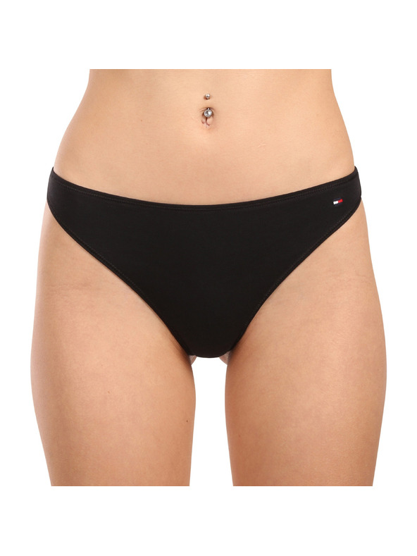 Tommy Hilfiger Sada tří - dámská tanga Tommy Hilfiger černá