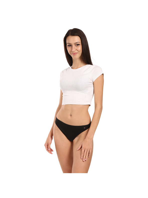 Tommy Hilfiger Sada tří - dámská tanga Tommy Hilfiger černá
