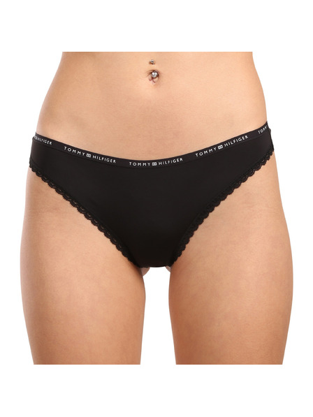 Tommy Hilfiger Sada tří - dámská tanga Tommy Hilfiger černá
