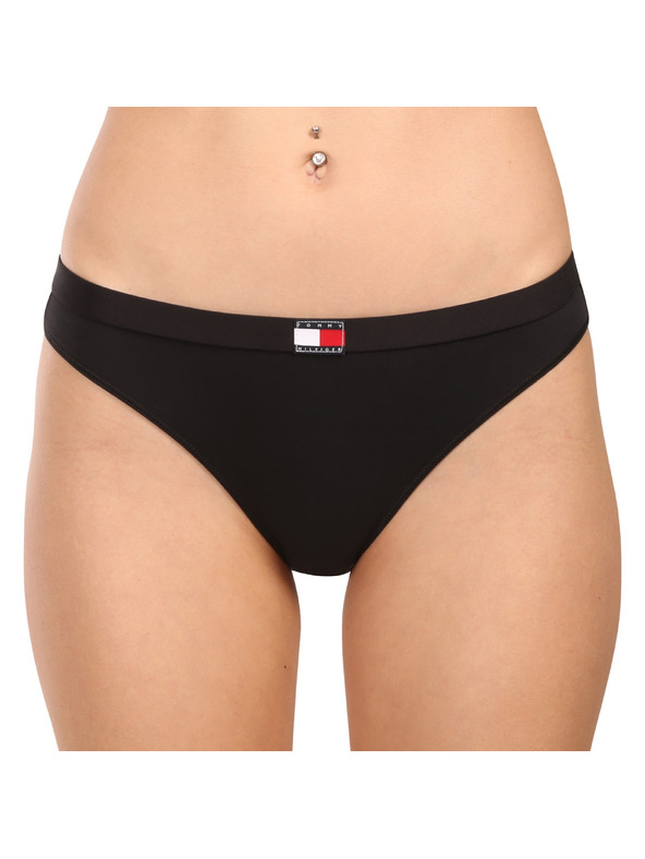 Tommy Hilfiger Sada tří - dámské kalhotky Tommy Hilfiger černé