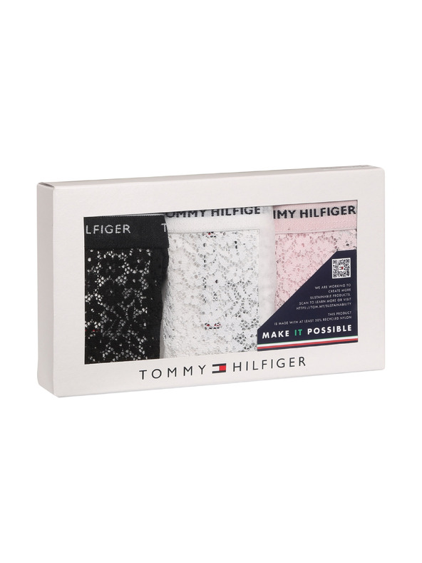 Tommy Hilfiger Sada tří - dámské kalhotky Tommy Hilfiger vícebarevné
