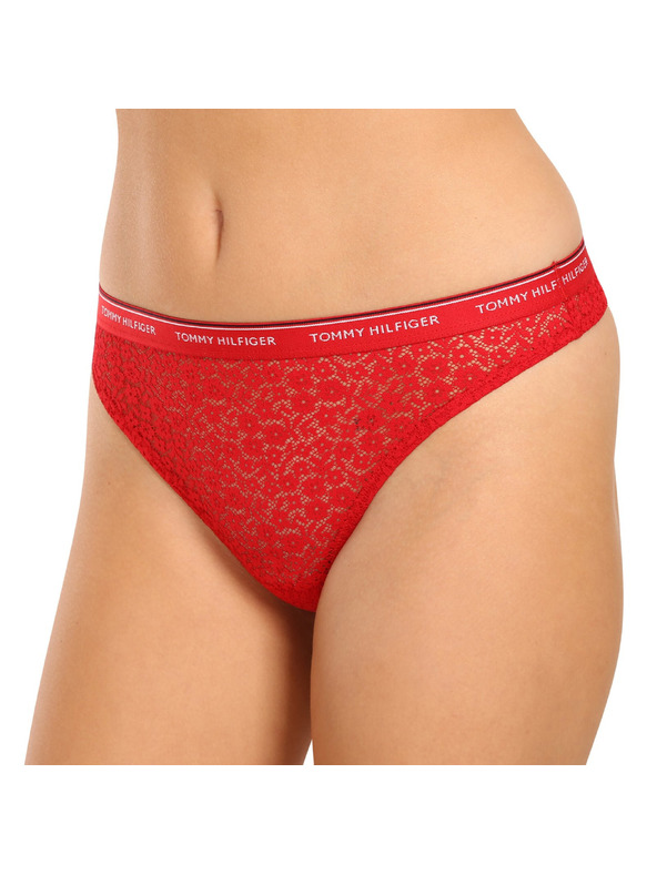 Tommy Hilfiger Sada tří - dámská tanga Tommy Hilfiger vícebarevná