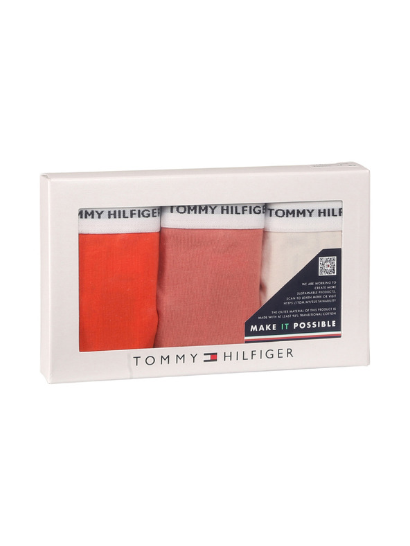 Tommy Hilfiger Sada tří - dámská tanga Tommy Hilfiger vícebarevná