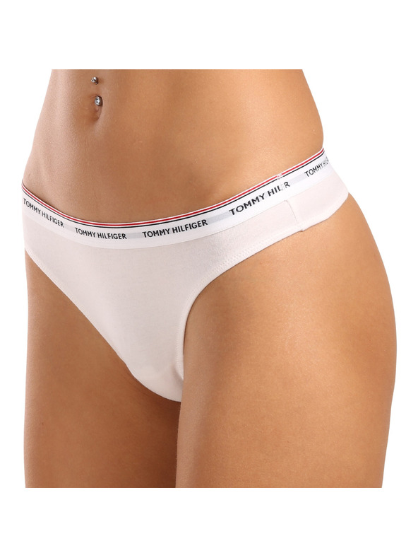 Tommy Hilfiger Sada tří - dámská tanga Tommy Hilfiger vícebarevná