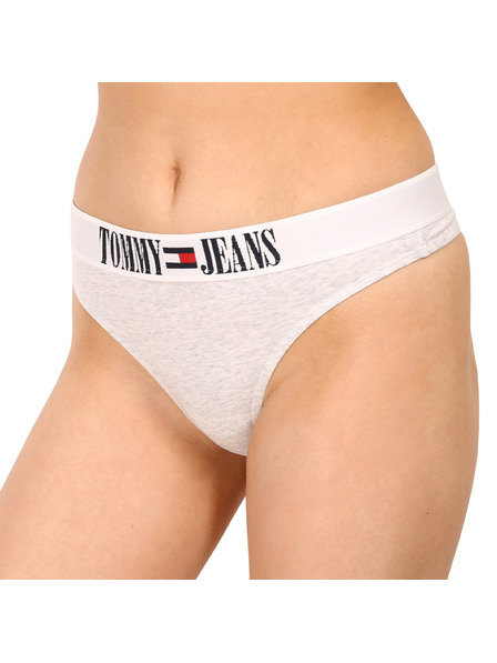 Tommy Hilfiger Dámská tanga Tommy Hilfiger šedá