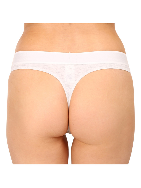 Tommy Hilfiger Dámská tanga Tommy Hilfiger šedá