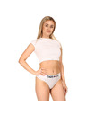 Tommy Hilfiger Dámská tanga Tommy Hilfiger šedá
