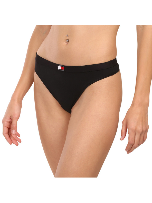 Tommy Hilfiger Sada tří - dámská tanga Tommy Hilfiger černá