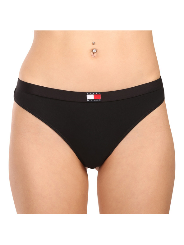 Tommy Hilfiger Sada tří - dámská tanga Tommy Hilfiger černá