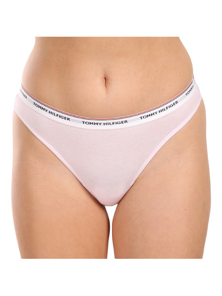 Tommy Hilfiger Sada tří - dámská tanga Tommy Hilfiger nadrozměr vícebarevná