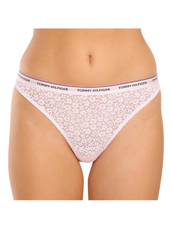 Tommy Hilfiger Sada tří - dámská tanga Tommy Hilfiger vícebarevná